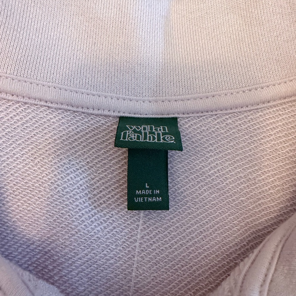 Wild Fable Women's Polo Collar Pullover Sweatshirt | Large | NWT‎ - Picture 5 of 5